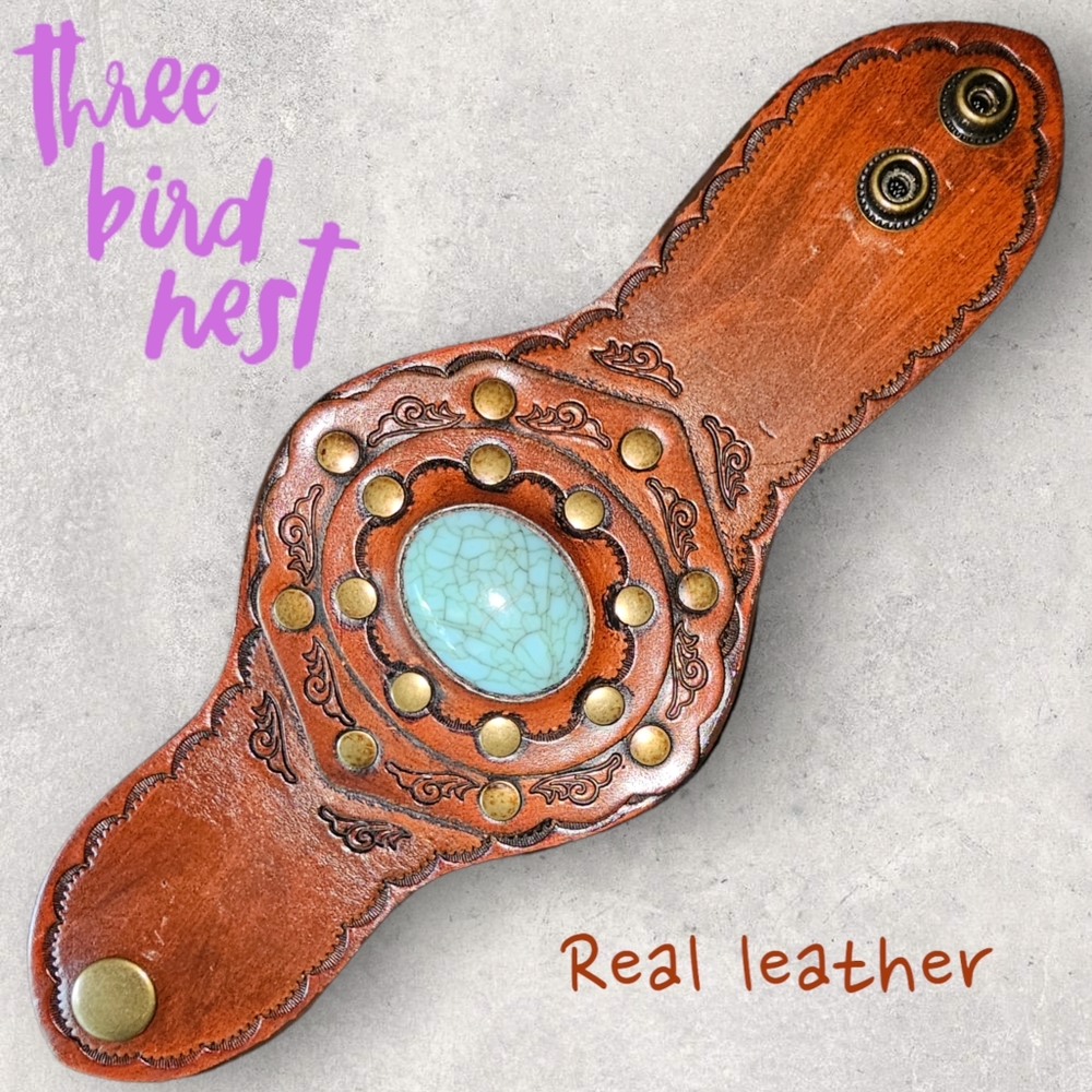 (#B6)TBN leather bracelet